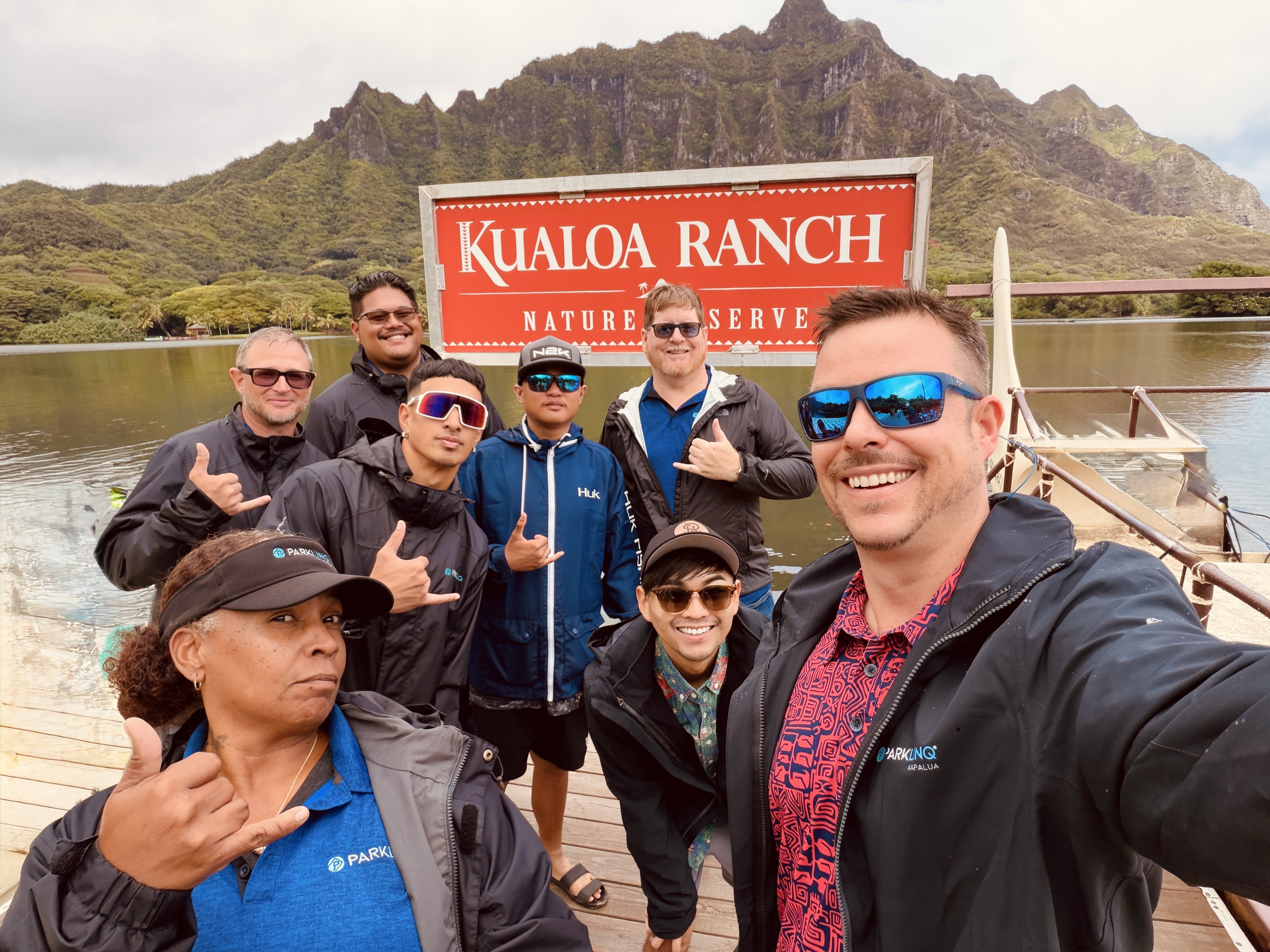 PARKLINQ team · A day at Kualoa Ranch